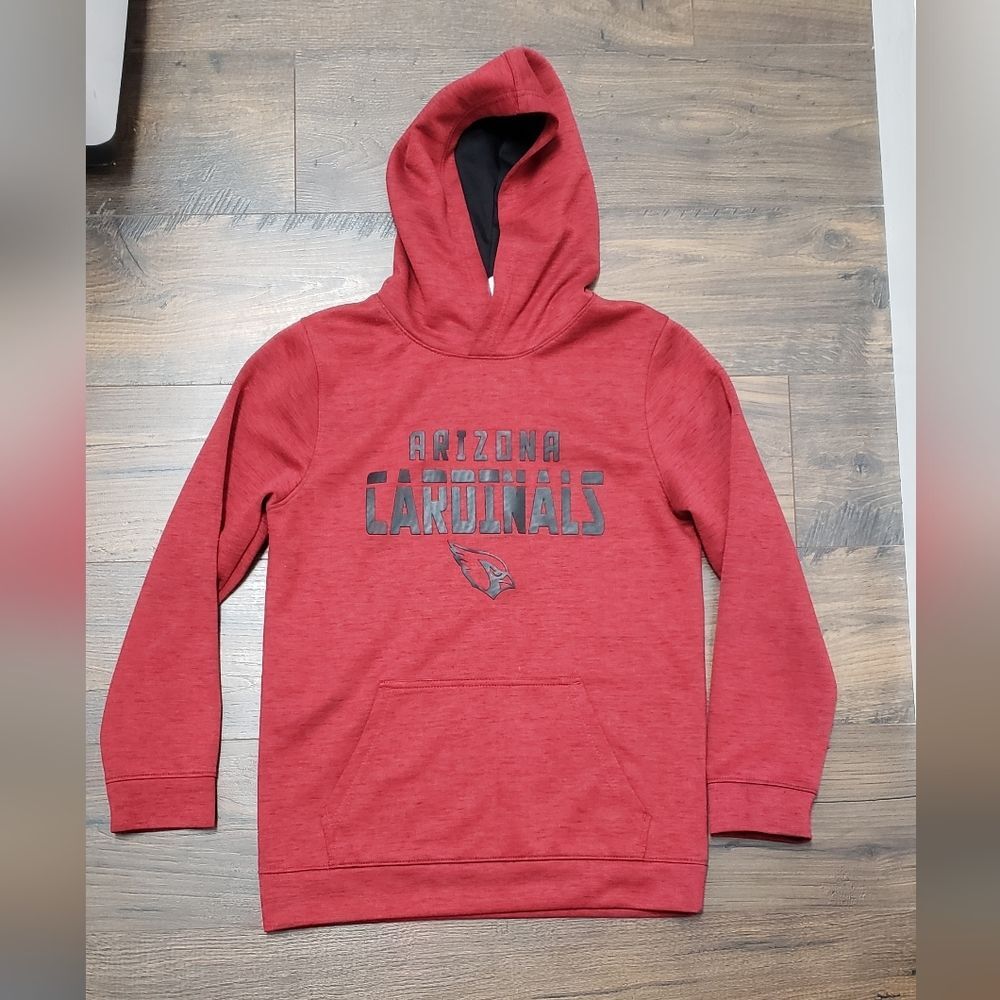 NFL Red AZ Arizona Cardinals hoodie - Size Kids XL